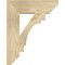 Ekena Millwork Merced Slat Rough Sawn Bracket, Douglas Fir, 4"W x 16"D x 20"H BKT04X16X20MRC06RDF - alternate 2